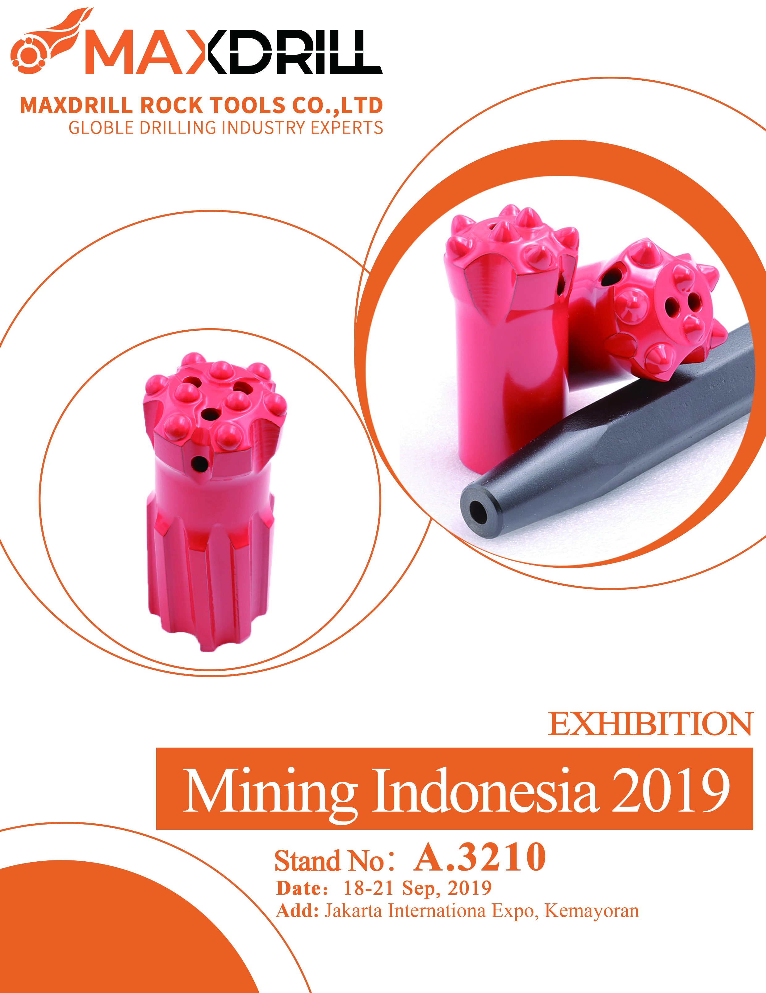 2019年9月18-21  在印尼矿业展等您来